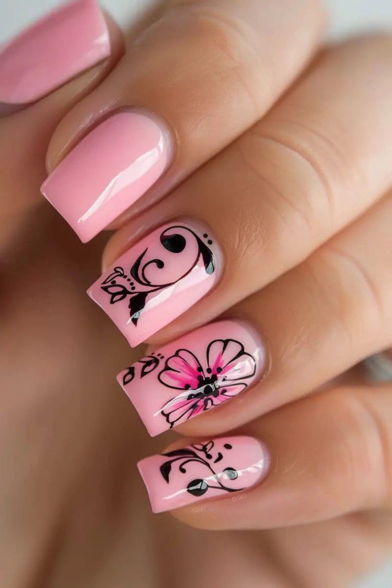 What Color Nails With Blush Dress?
