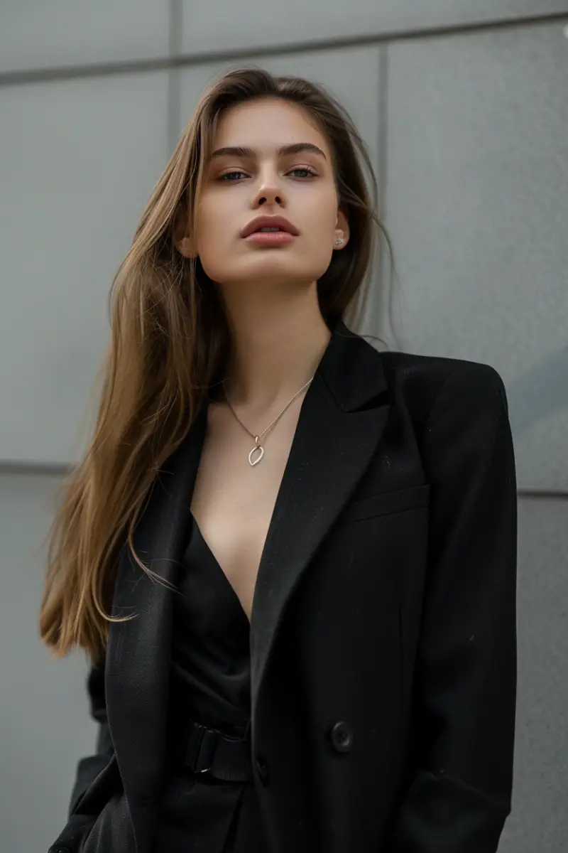 Business Class Flight Outfit