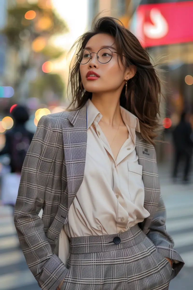Business Class Flight Outfit