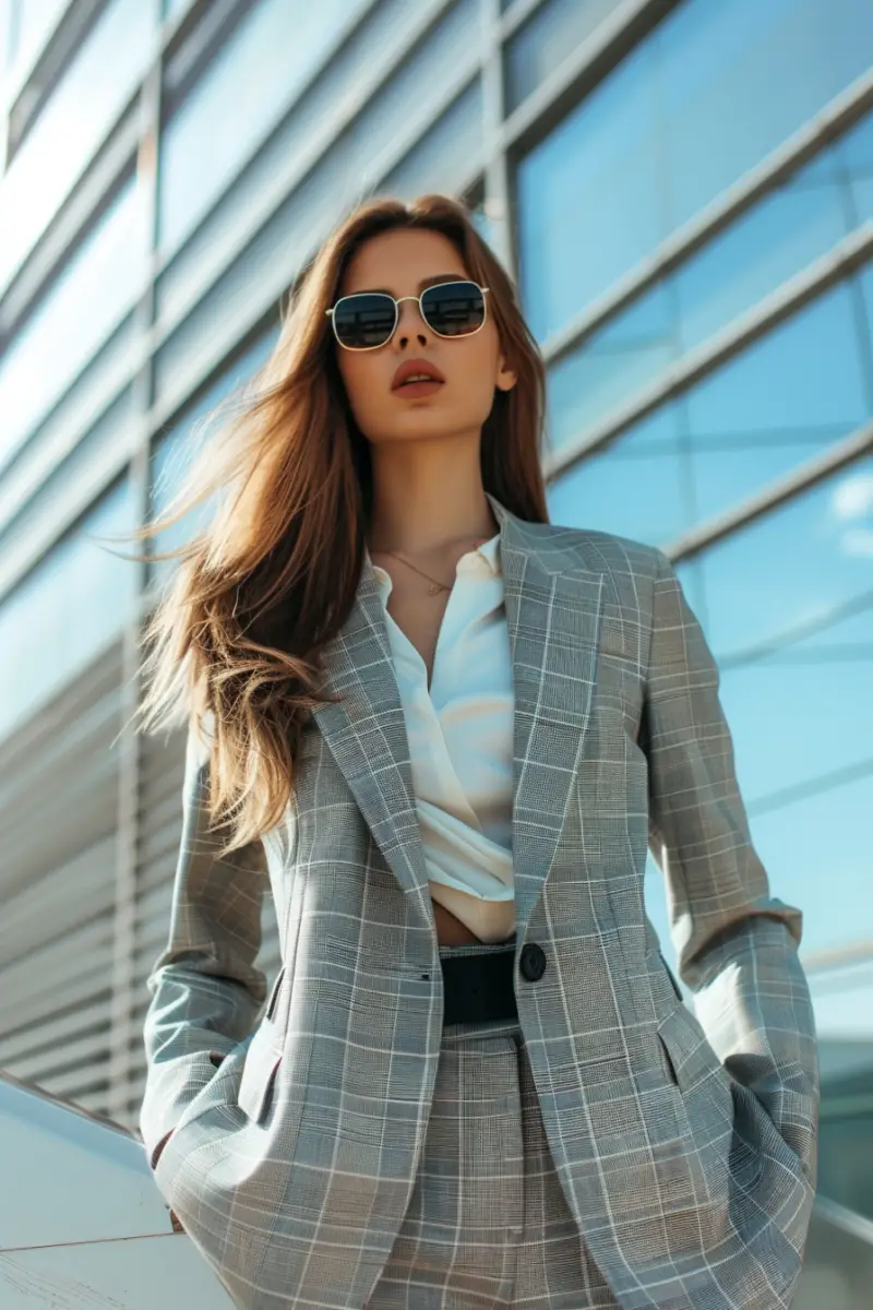 Business Class Flight Outfit
