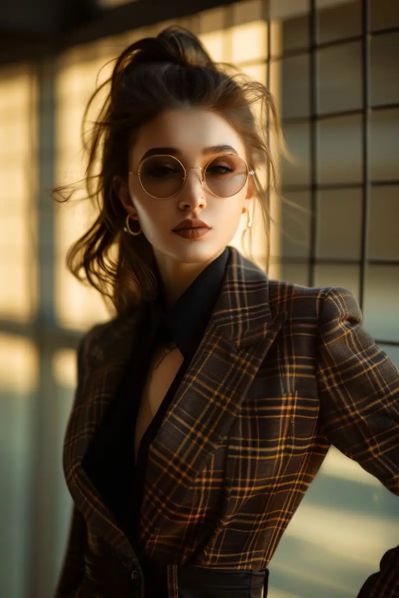 Business Class Flight Outfit