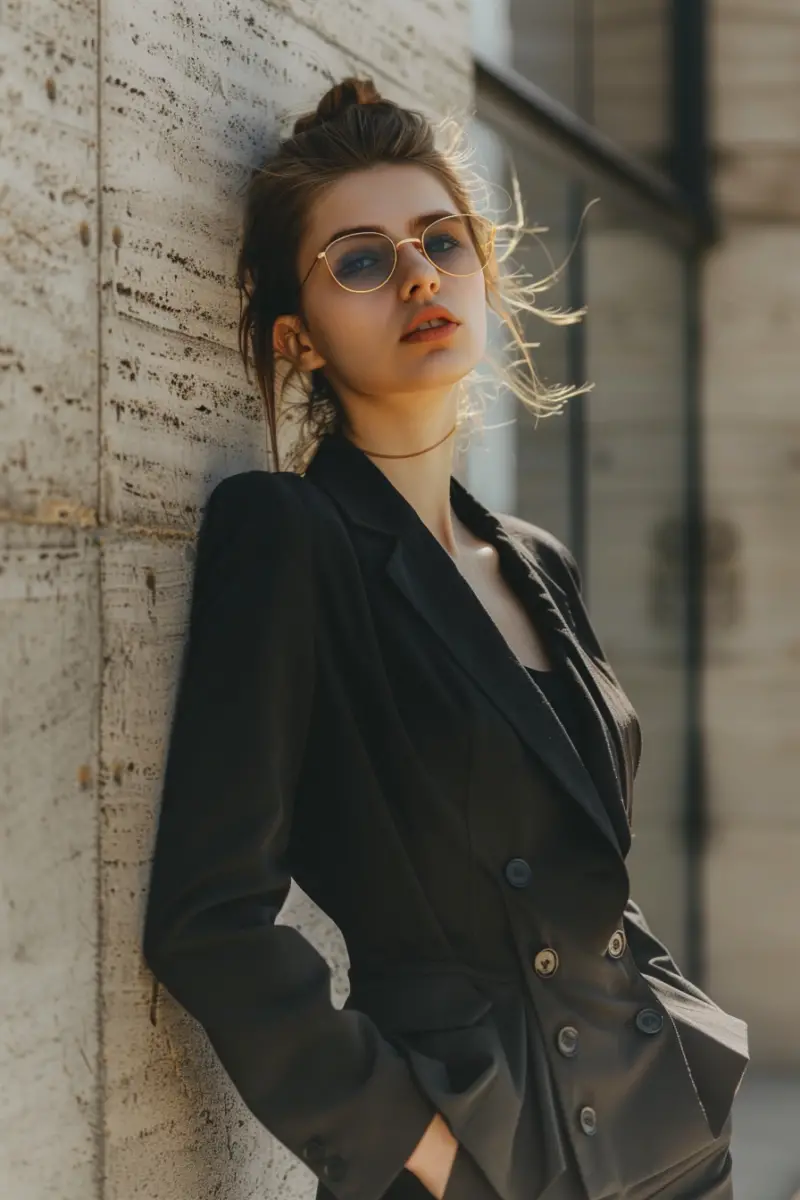 Business Class Flight Outfit