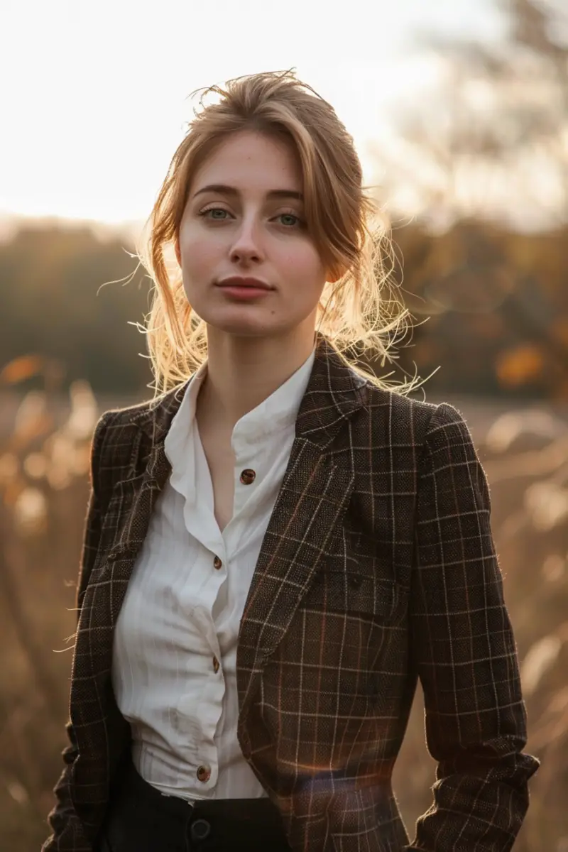 Business Class Flight Outfit