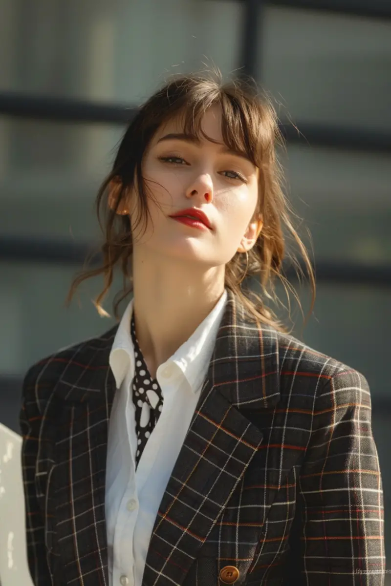 Business Class Flight Outfit