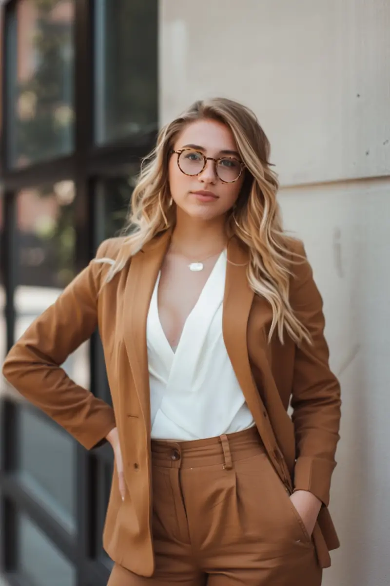 Business Class Flight Outfit