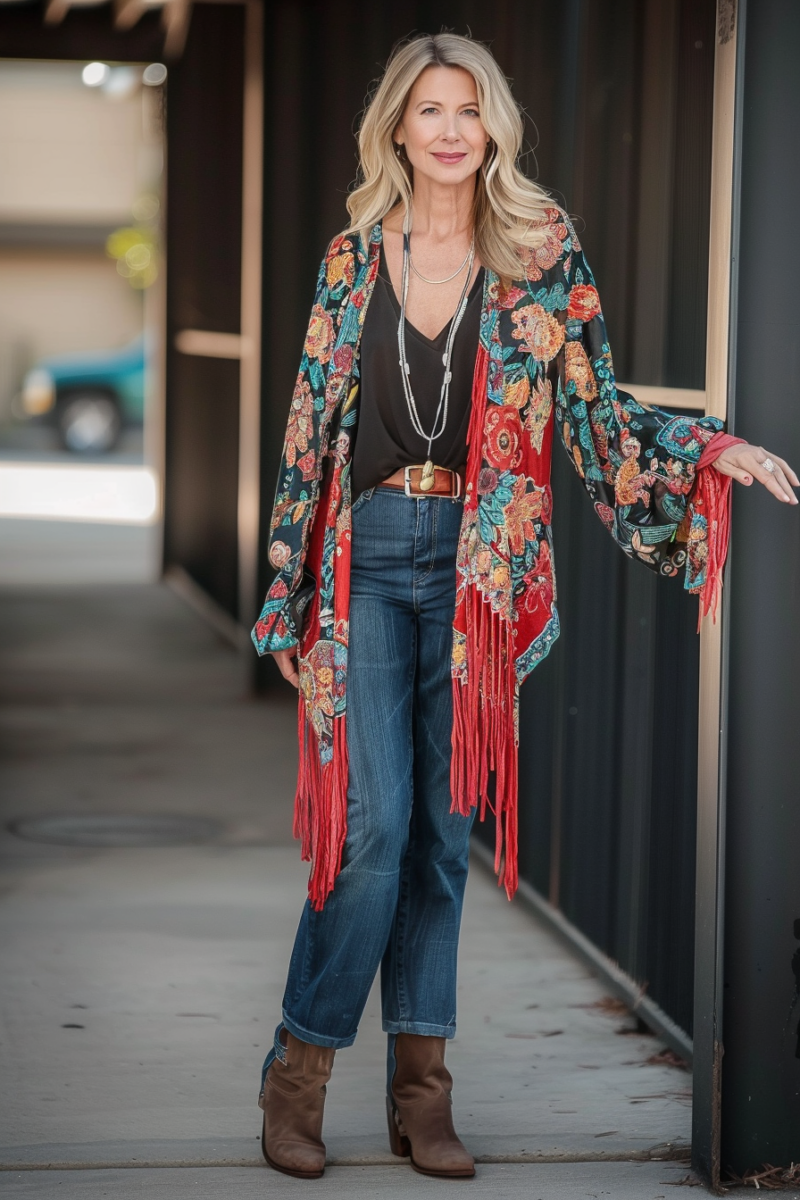 Country Concert Outfit Ideas for Women Over 40