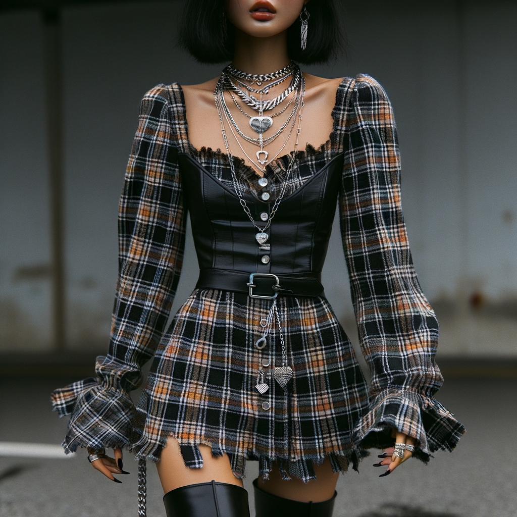 glamour-grunge-outfits
