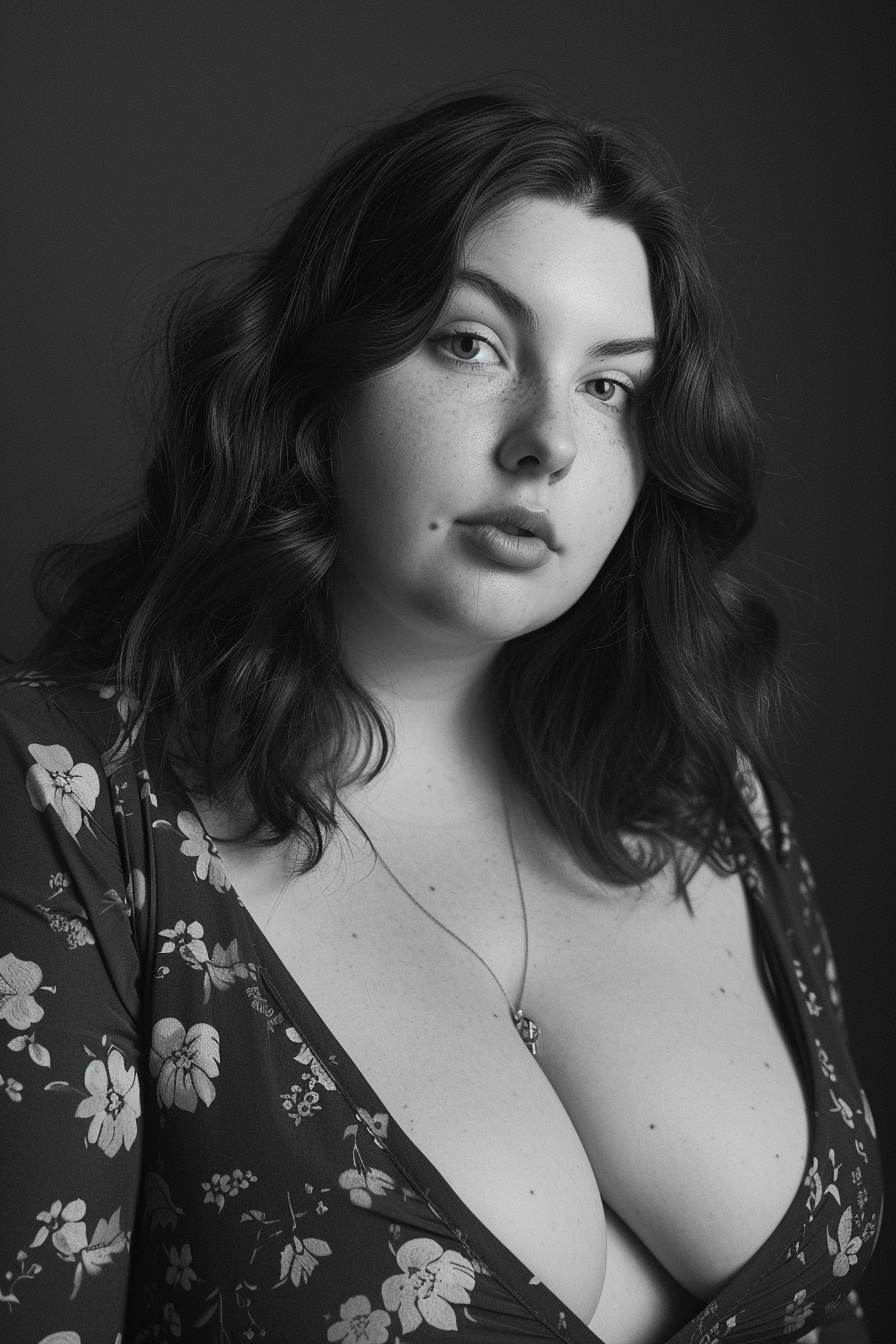 broad-shoulders-and-large-bust outfit