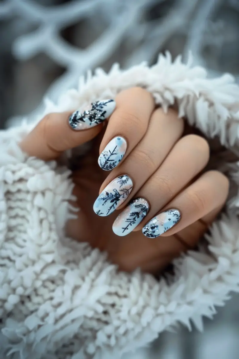 winter nails inspo