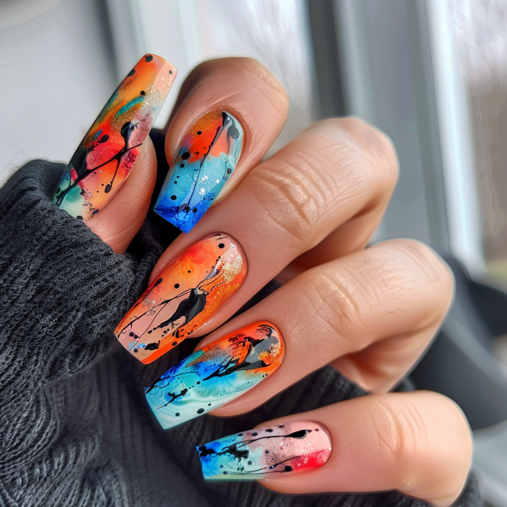 short-acrylic-nails