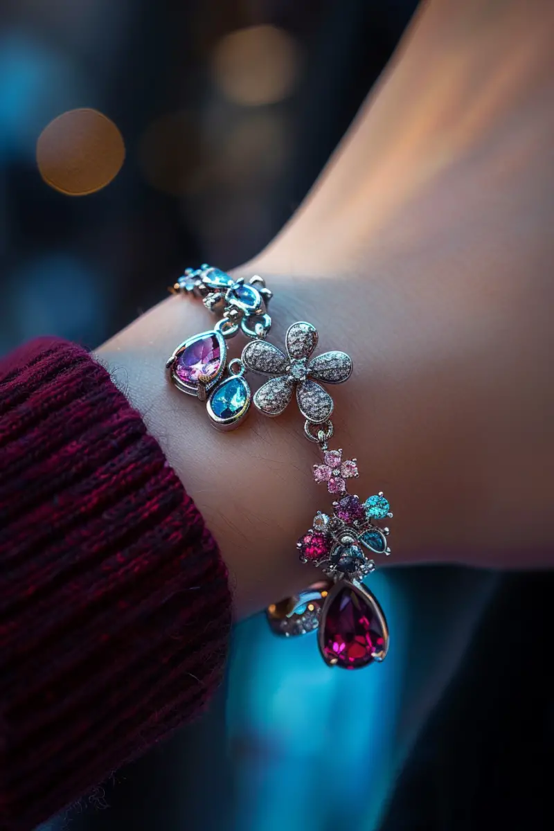 pandora bracelet with charms