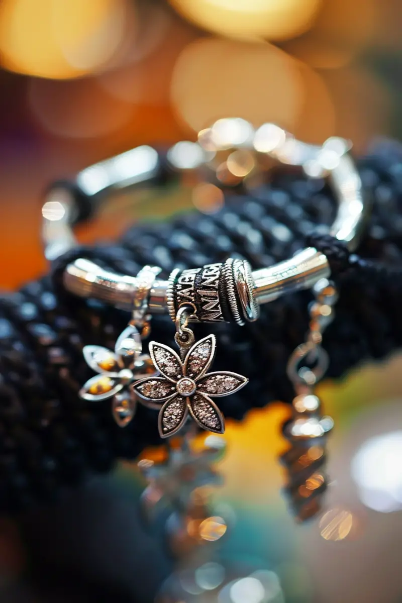 pandora bracelet with charms