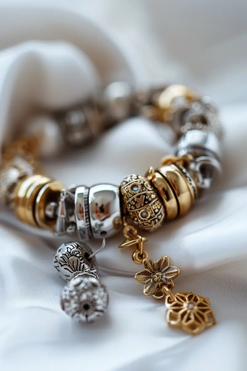 pandora bracelet with charms