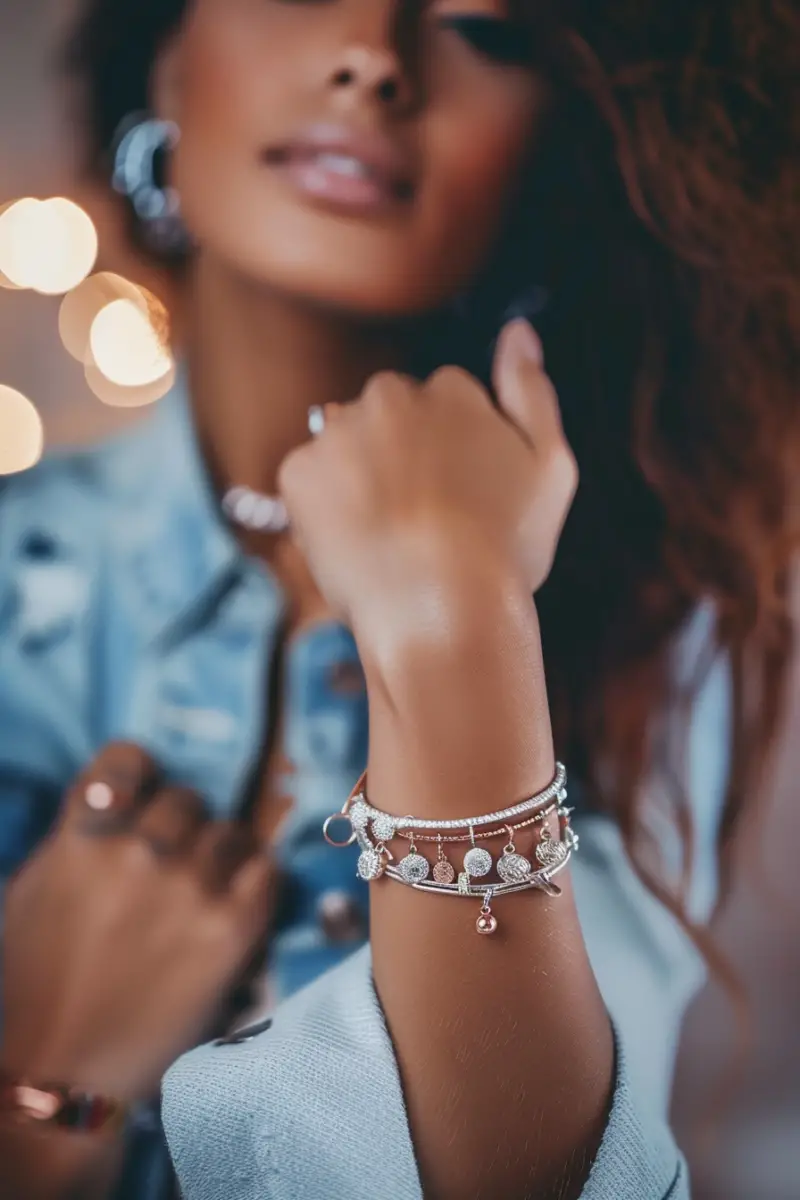 pandora bracelet with charms