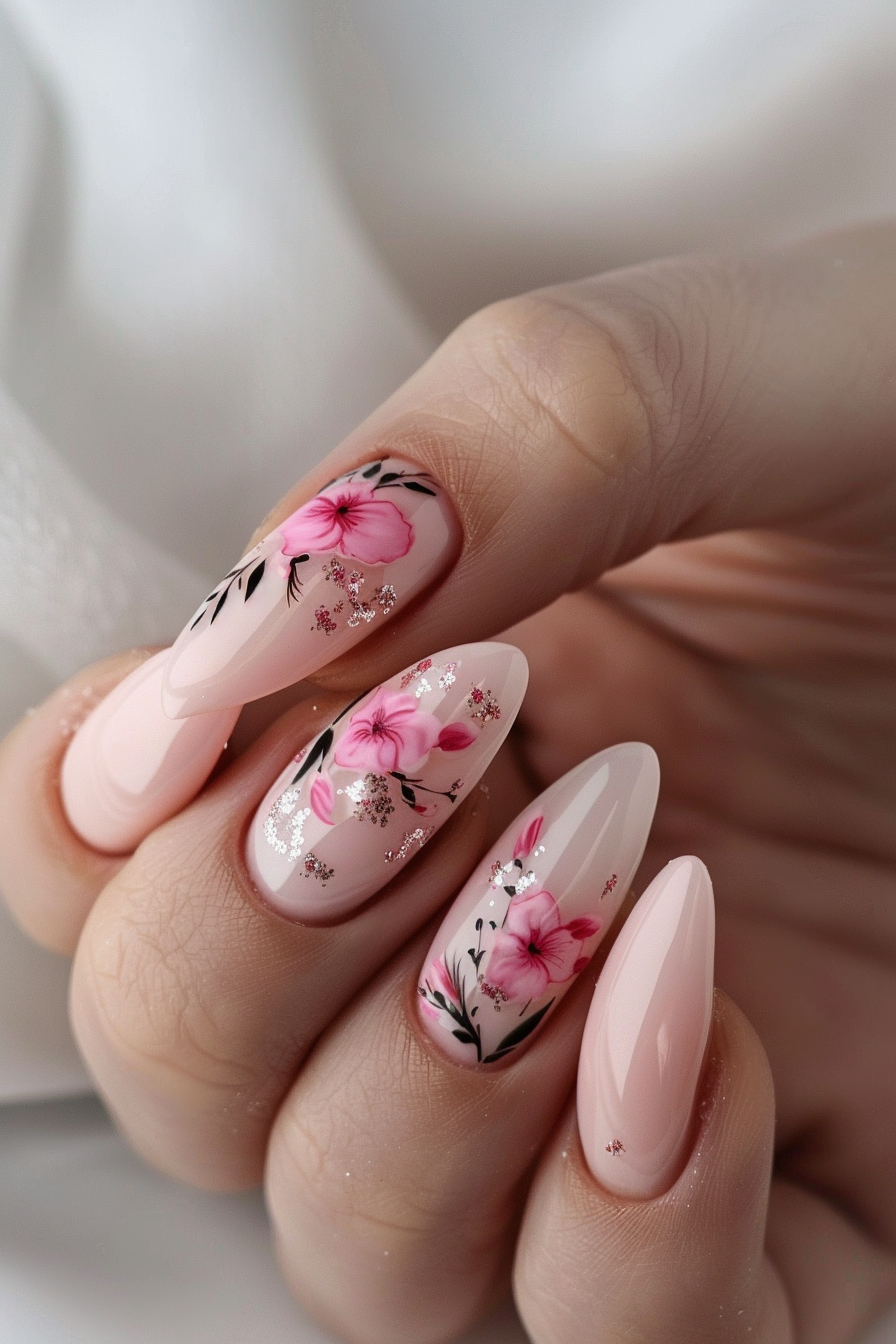 Rock Your Navy Dress with 16 Nail Art Ideas NeedleStar