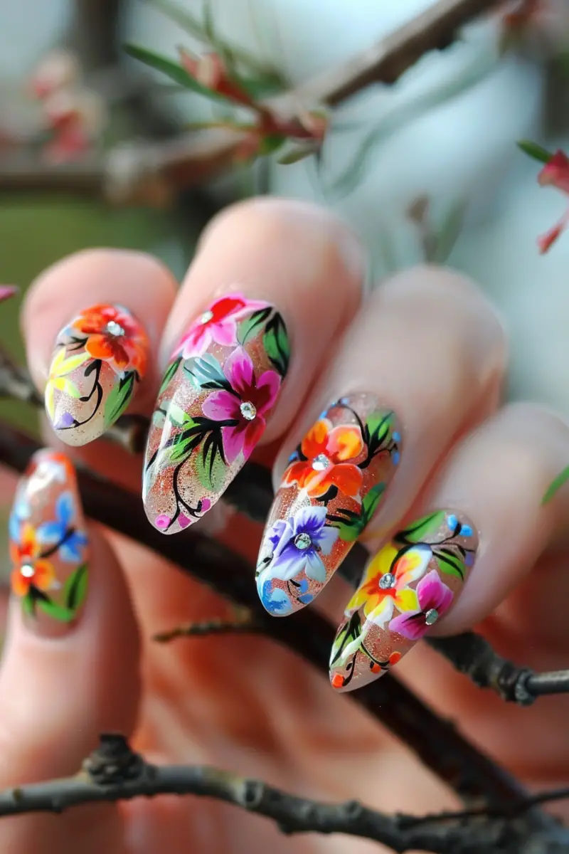 Spring Break Nail Design