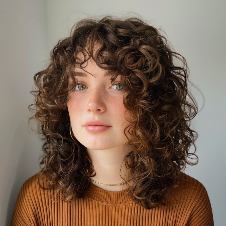 Enhance Your Curly Hair with Face-Framing Layers! - NeedleStar