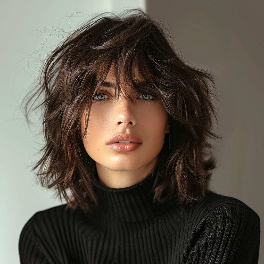 10 Stylish Medium Length Haircuts With Bangs Needlestar 10 Stylish Medium Length Haircuts With Bangs Needlestar