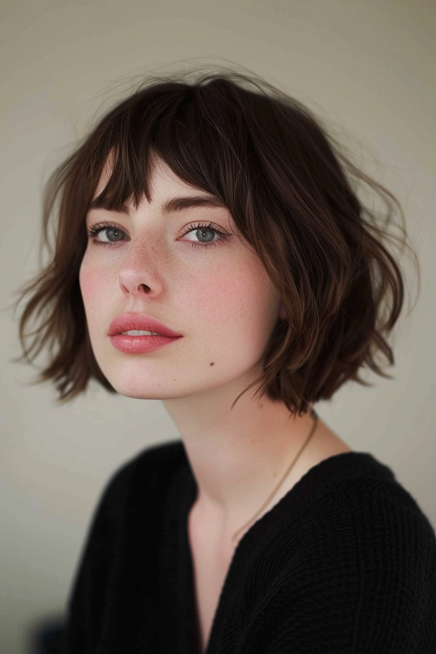 medium-length-haircut-for-round-faces