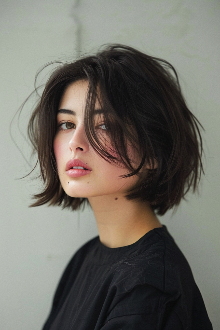 medium-length-haircut-for-round-faces