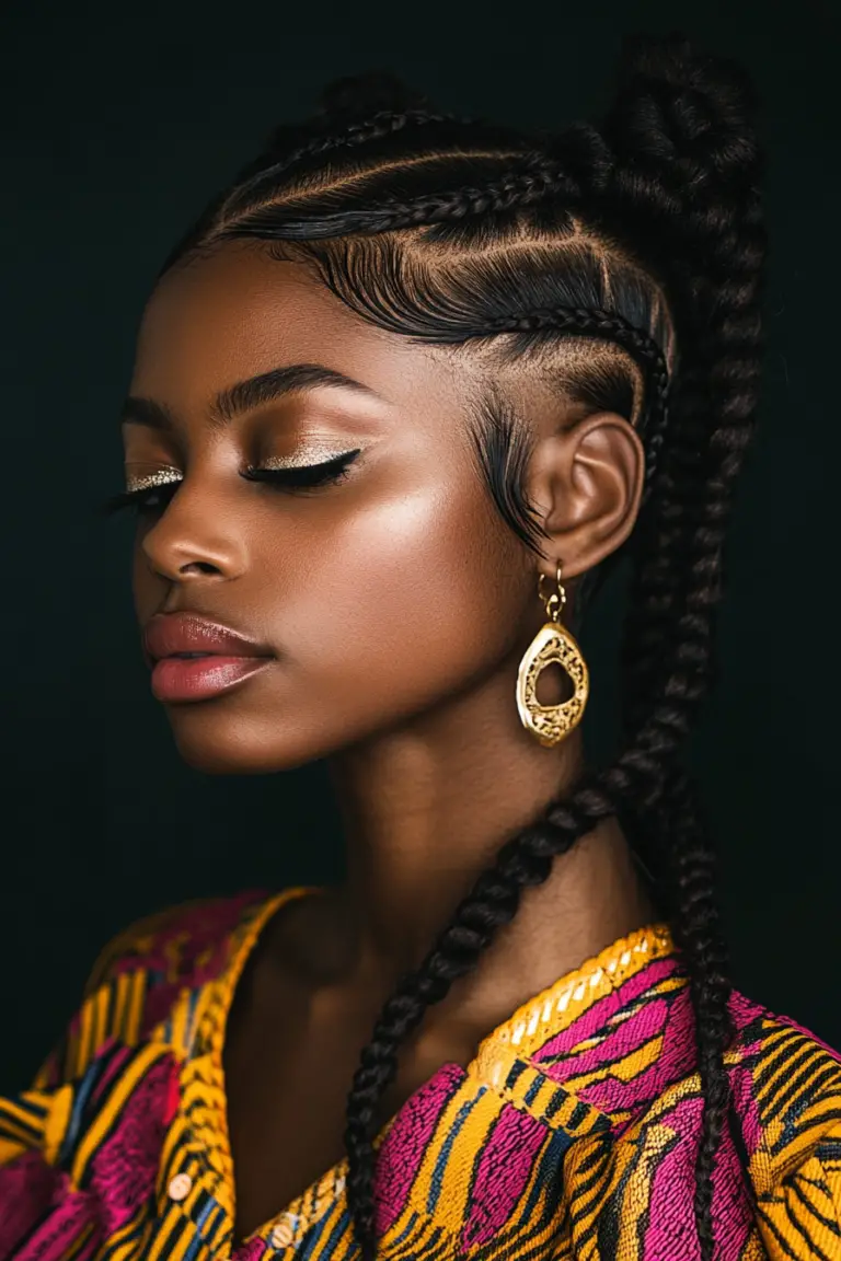 Amazing Cornrow Hairstyles For Natural Hair Scene Collection