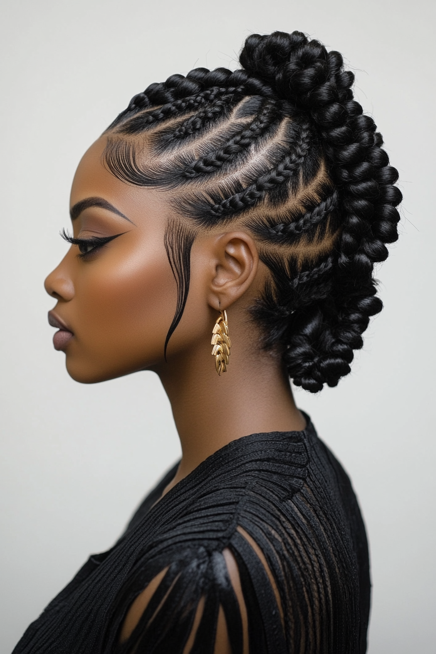  13 Natural Cornrow Hairstyles To Elevate Your Look – NeedleStar